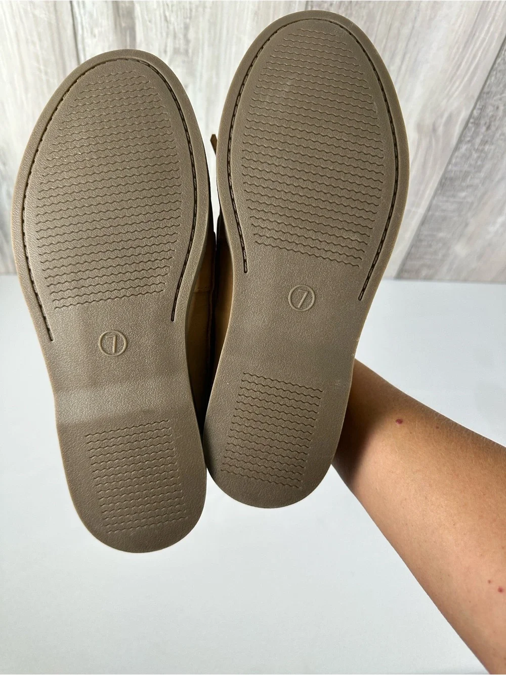 Mens Cognac Lace-Up Moc Toe Boat Shoes